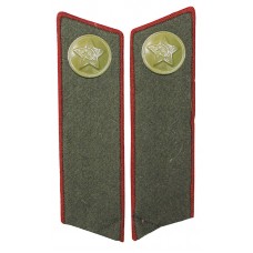 Петлицы полевые, шинельные, рядового и сержантского состава Внутренних Войск НКВД СССР, обр. 1943 г.